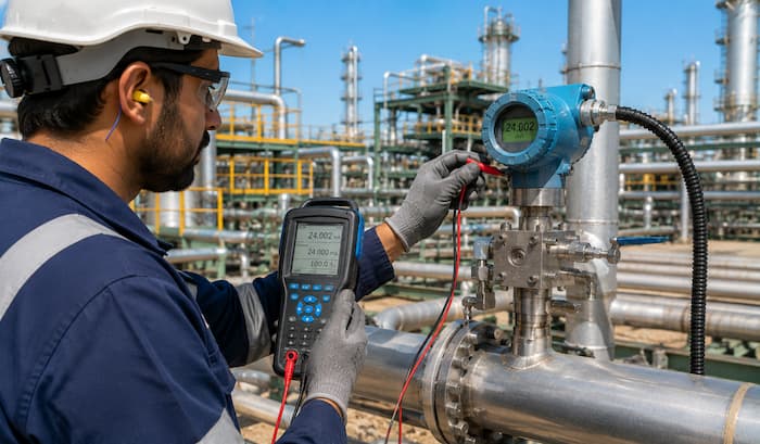 Instrument calibration check