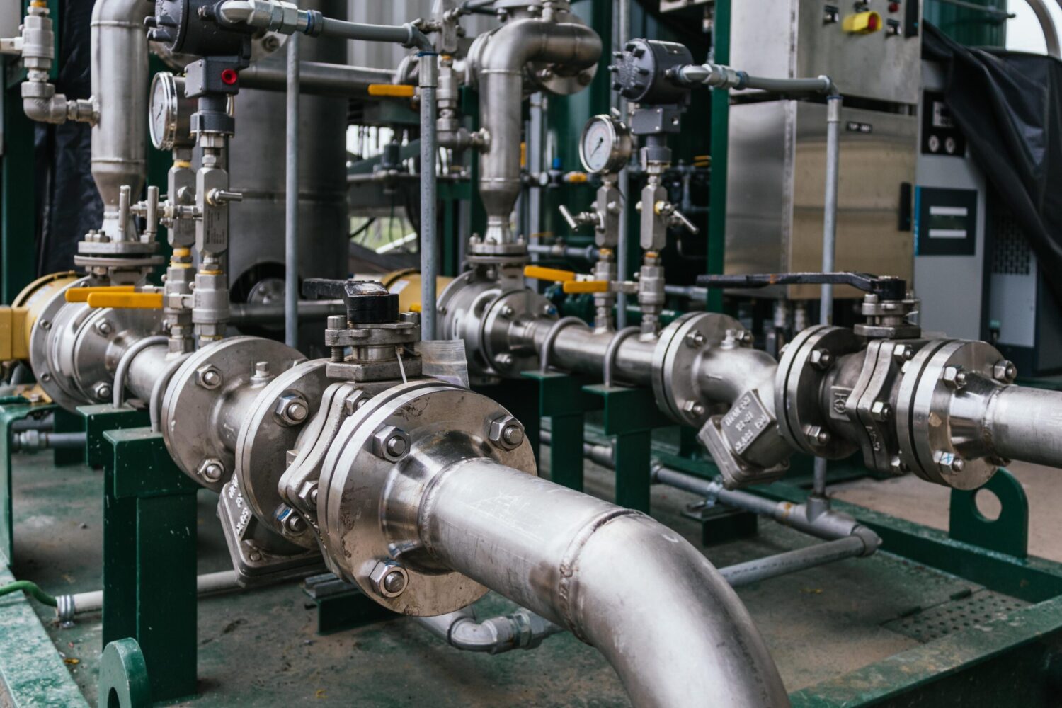 Mechanical and piping equipment