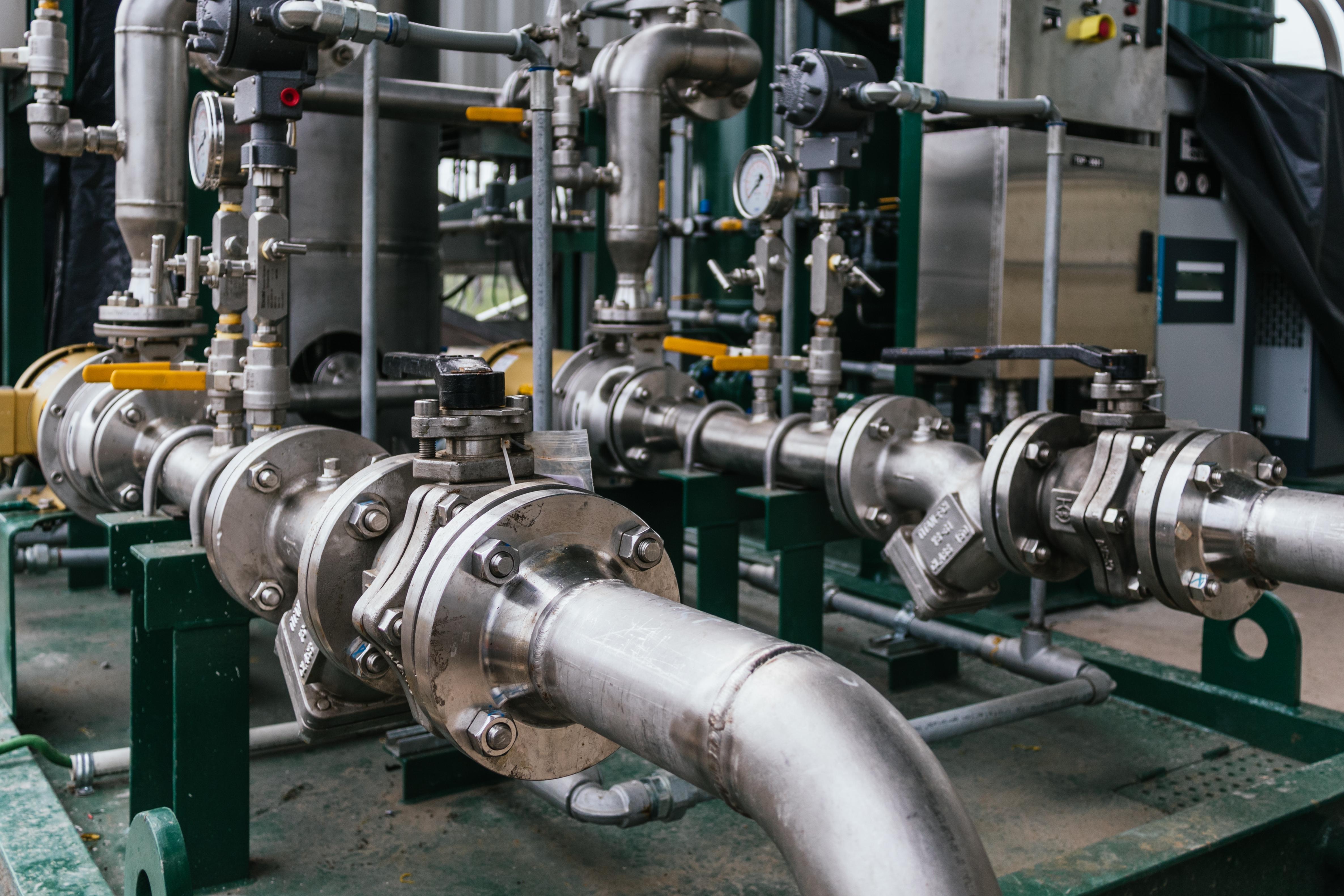 Mechanical and piping equipment