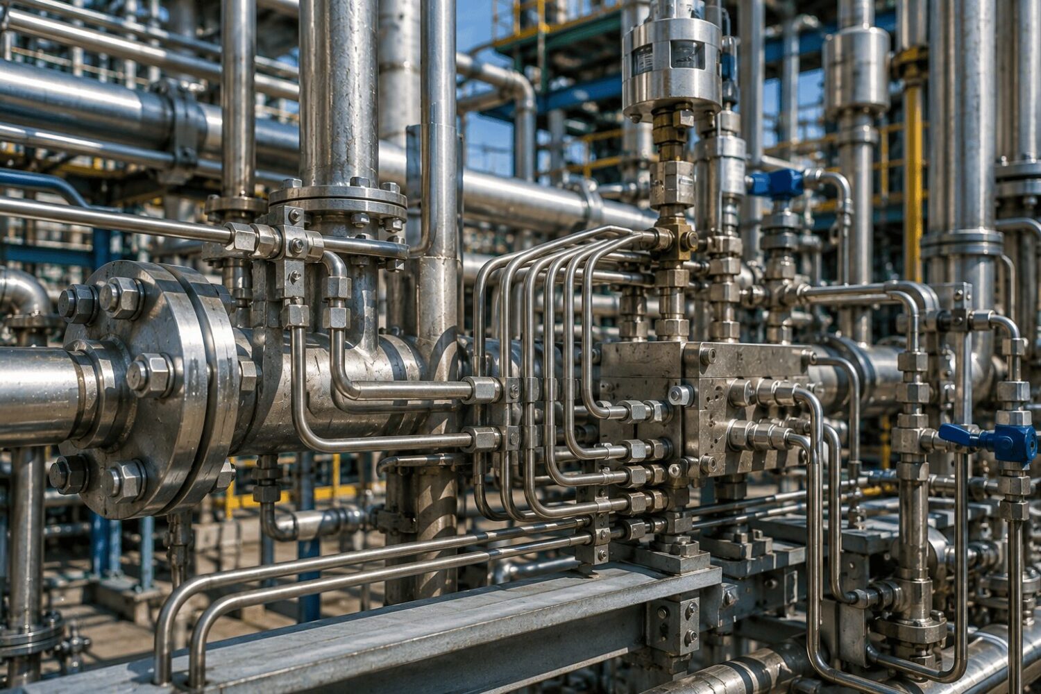 Piping, fittings and static equipment