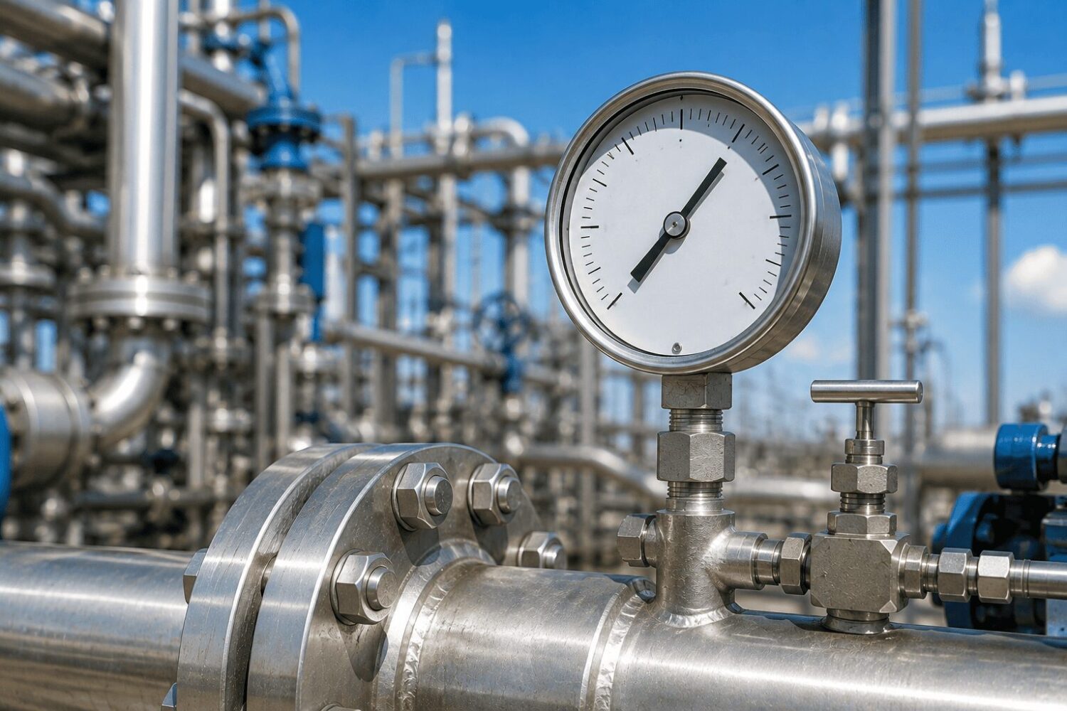 Pressure and temperature measurement
