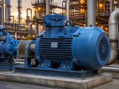 Explosion-proof motor