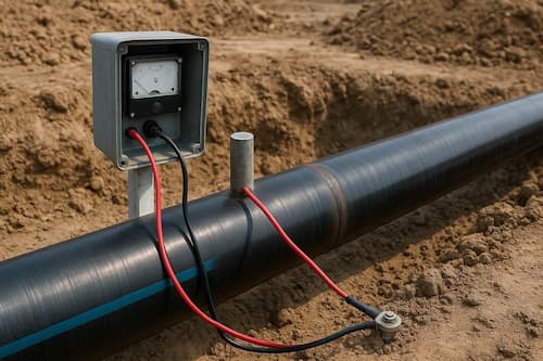 Cathodic protection test station