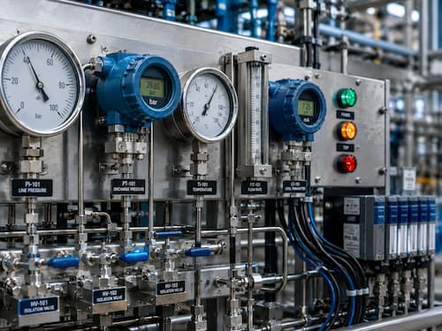 Field instrumentation panel