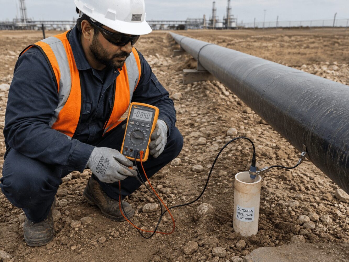 Reference electrode test