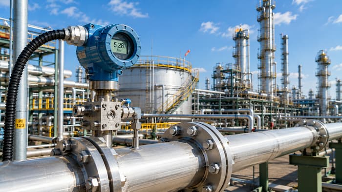 Pressure transmitter installation